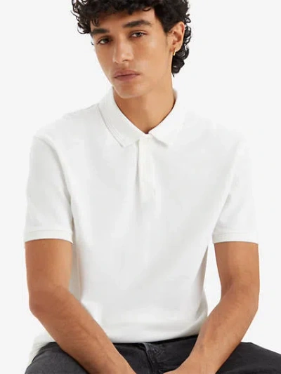 Levi's Standard Polo Shirt In Bright White