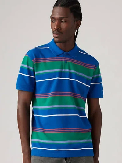 Levi's Standard Polo Shirt In Blue