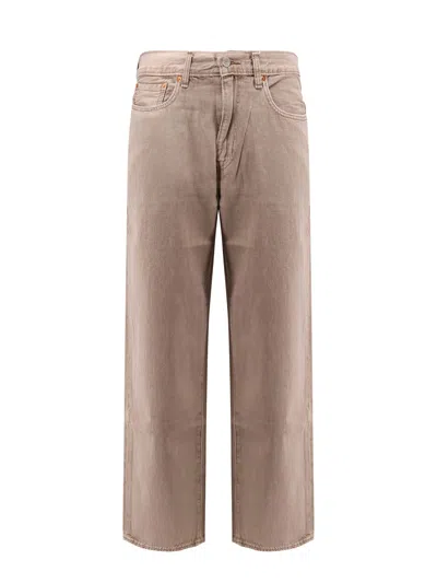 Levi's Stay Loose Cotton Jeans In Beige