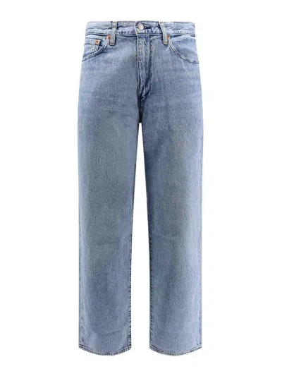 Levi's Stay Loose Cotton Jeans In Blue