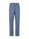 Levi's Blue Trousers For Boy With Logo In Blue