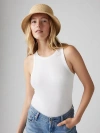 Levi's Straw Bucket Hat In Natural Tan