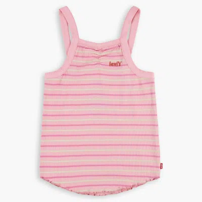 Levi's Striped Ribbed Tank Top Big Girls S-xl Xl