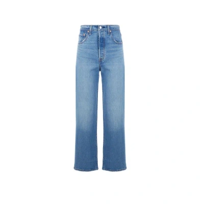 Levi's Sultan High-waisted Straight Jeans In Blue