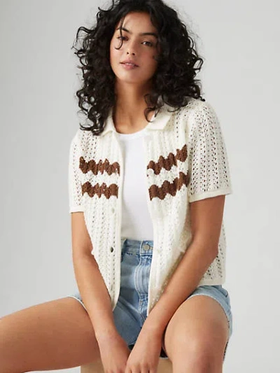 Levi's Sunset Crochet Shirt