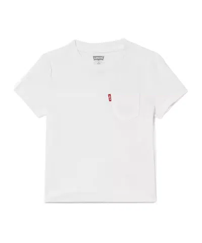 Levi's Sunset Pocket T-shirt In Bright White