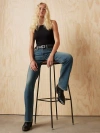 Levi's Superlow Bootcut Jeans In Show On The Road