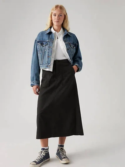 Levi's Surplus Skirt In Caviar