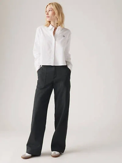Levi's Surplus Straight Women's Pants 29x31 In Caviar