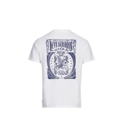 Levi's T-shirt En Coton In Music White