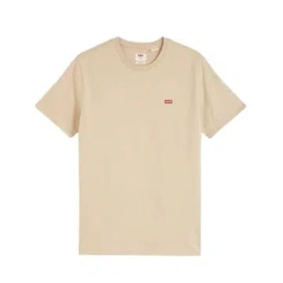 Levi's T-shirt For Man 56605 0131 Beige In Neturals