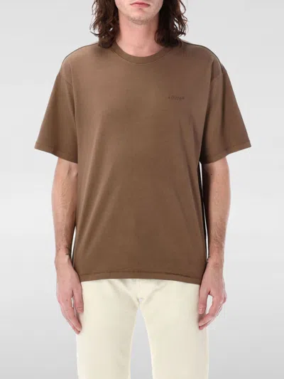 LEVI'S T-SHIRT LEVI'S MEN COLOR BROWN,G72777032