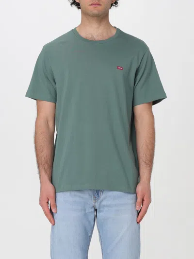 Levi's T-shirt  Men Color Green