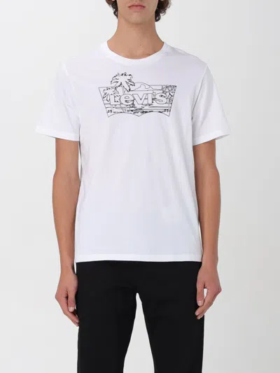 Levi's T-shirt  Men Color White