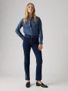 Levi's Tailored 724 High Rise Straight Women's Jeans 32x32 In Outside The Screen