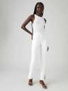 Levi's Tailored 724 High Rise Straight Women's Jeans 32x30 In Simply White