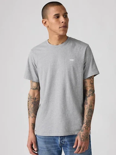 Levi's Tech T-shirt In Mid Tone Grey Heather