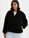 Levi's Teddy Sherpa Jacket In Black