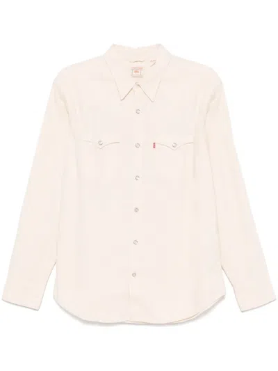 Levi's The Barstow Western Shirt In Neutrals