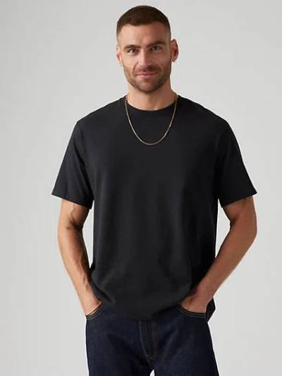 Levi's The Essential T-shirt In Caviar