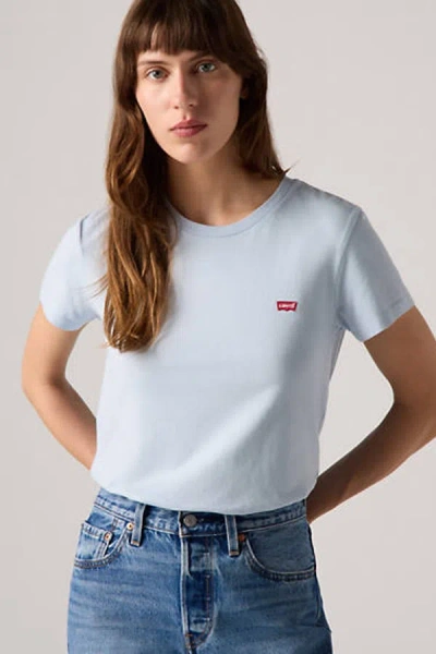 Levi's The Perfect Tee In Blue