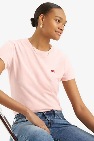 Levi's The Perfect Tee In Pink / Potpourri
