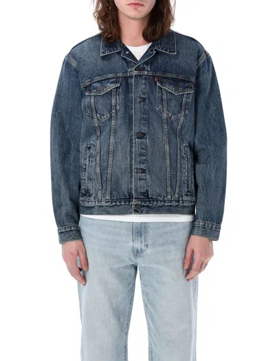 Levi's Levis Denim Trucker Jacket Blue In Denim Scuro