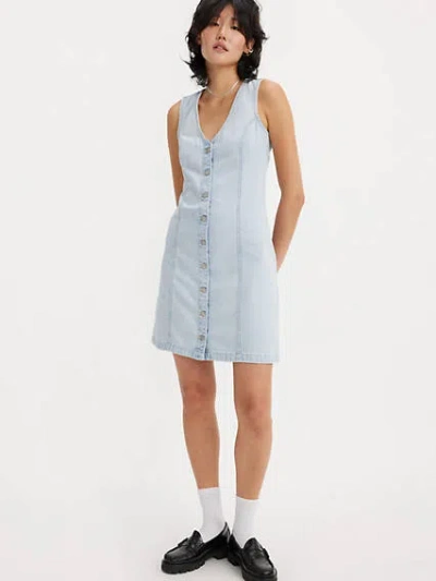 Levi's Thora Denim Mini Dress In Never Going To Change