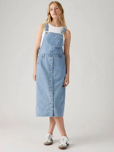 Levi's Tico Jumper Dress In Twisted Words