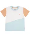 LEVI'S TODDLER AND LITTLE BOYS COLORBLOCK PIECED T-SHIRT