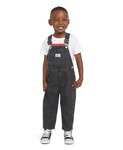 Levi's Baby Boys Denim Overalls In Finish Line