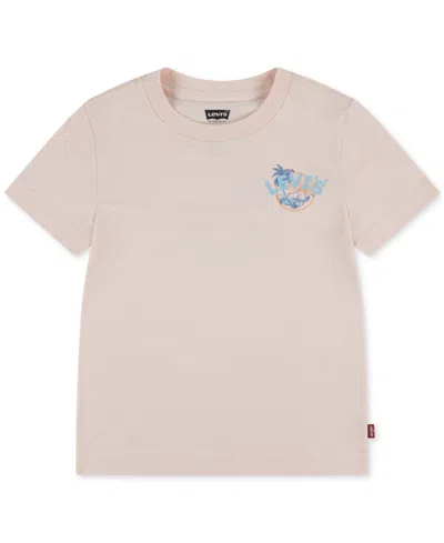 Levi's Babies' Toddler Boys Scenic Summer Graphic T-shirt In Pale Peach