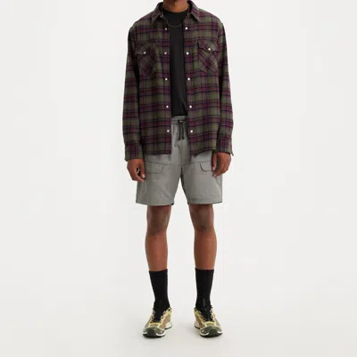 Levi's Trail Cargo 6" Men's Shorts S In Gray