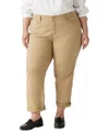 Levi's Trendy Plus Size Mid-rise Boyfriend Jeans In Unbasic Khaki