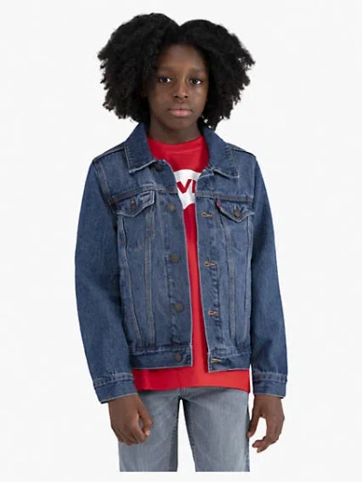 Levi's Trucker Jacket Big Boys S-xl Xl In Bristol