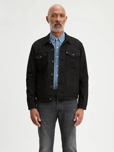 Levi's Trucker Jacket In Dark Horse