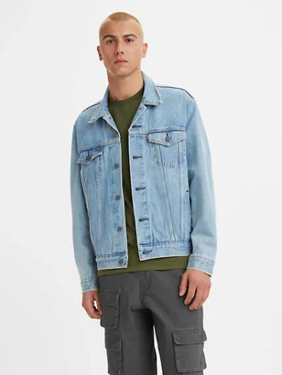 Levi's Trucker Jacket In Light Stonewash