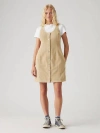 Levi's Tuli Corduroy Mini Dress In Safari