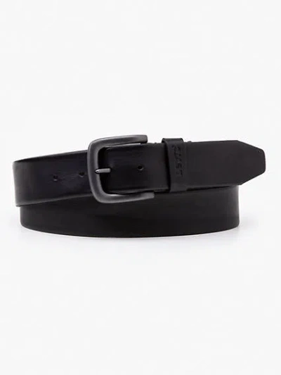 Levi's Tumbled Icon Belt In Black