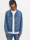 Levi's Type 1 Trucker Jacket In Dancing Queen In Blue