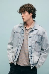 Levi's Type I Denim Trucker Jacket In Light Indigo Worn In
