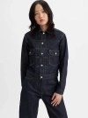 Levi's Japanese Denim Type Ii Trucker Jacket In Dark Rinse