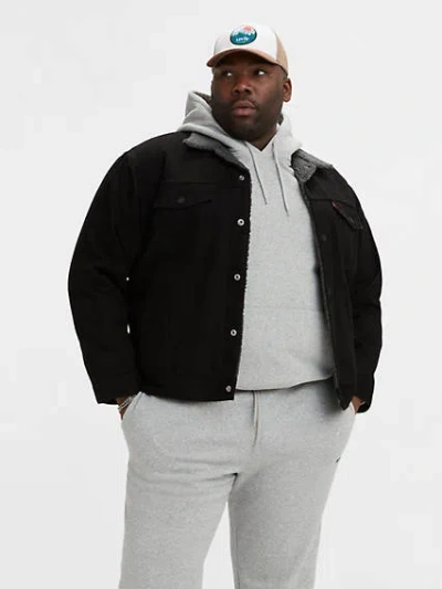 Levi's Type Iii Sherpa Trucker Jacket (big) In Duvall