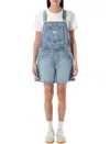 Levi's Ultility Short Jumpsuit In Summer Job Blue