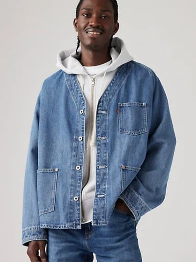 Levi's Union Engineer Coat In Highlights