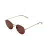 LEVI'S UNISEX 52 MM GOLD COPPER SUNGLASSES