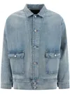 Levi's Made In Japan Utility Trucker Jacket In Blau