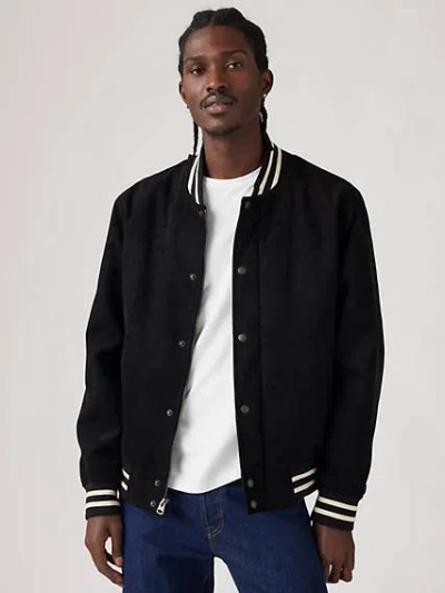 Levi's Varsity Jacket In Black