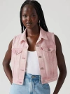 Levi's Xs Vest In Cloudy Pale Mauve