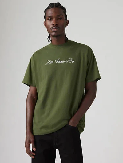 Levi's Vintage Fit Graphic T-shirt In Kombu Green